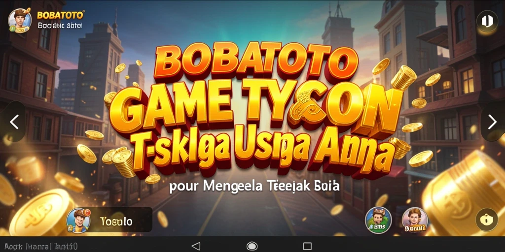 Tampilan gameplay BOBATOTO menampilkan strategi sukses dalam menjalankan bisnis.
