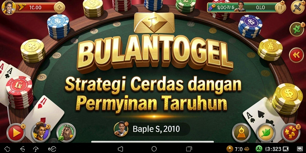 Tampilan gameplay strategis yang menarik di BULANTOGEL.