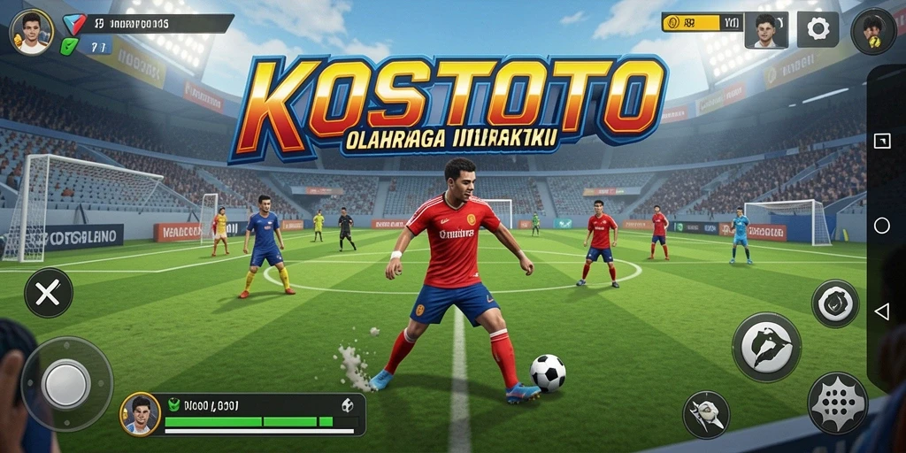 Tampilan gameplay KOSTOTO yang menarik dan interaktif.