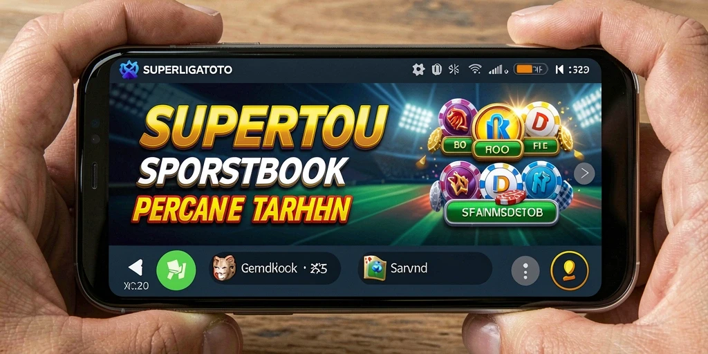 Tampilan gameplay menarik dari aplikasi Sportsbook SUPERLIGATOTO.