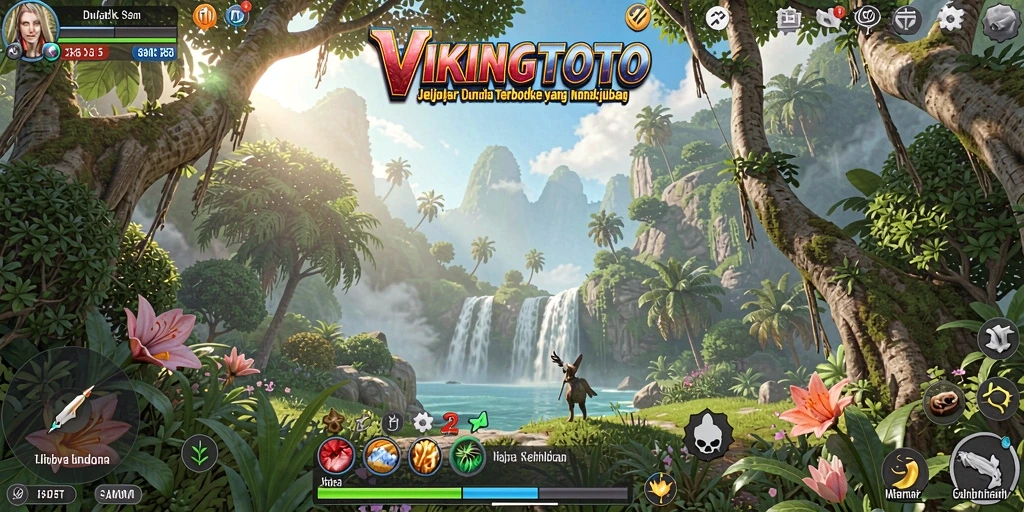 Tampilan gameplay <strong>VIKINGTOTO</strong> yang menakjubkan dalam dunia terbuka.
