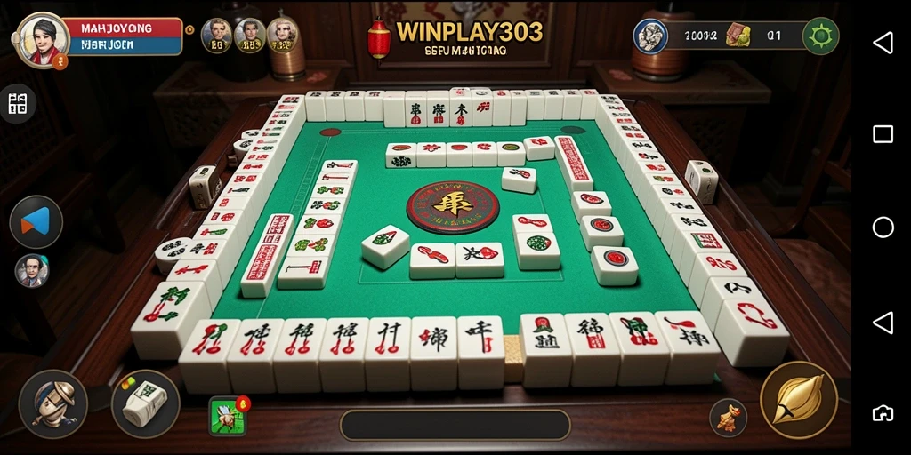 Tampilan menarik dari gameplay Mahjong di WINPLAY303.